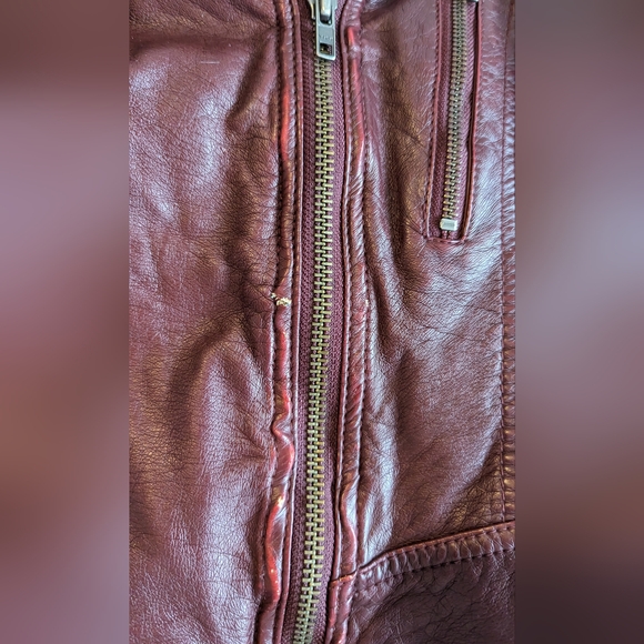 Free People Faux Leather Moto Jacket - Picture 7 of 12